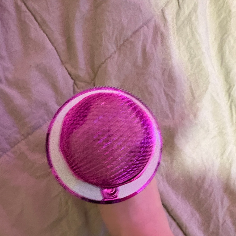 Compact Handheld Karaoke Microphone - Hot Pink - Picture 5 of 7